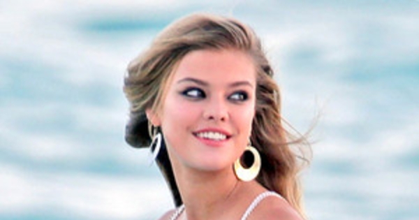 Nina Agdal Has A Nip Slip During Photo Shoot Remains